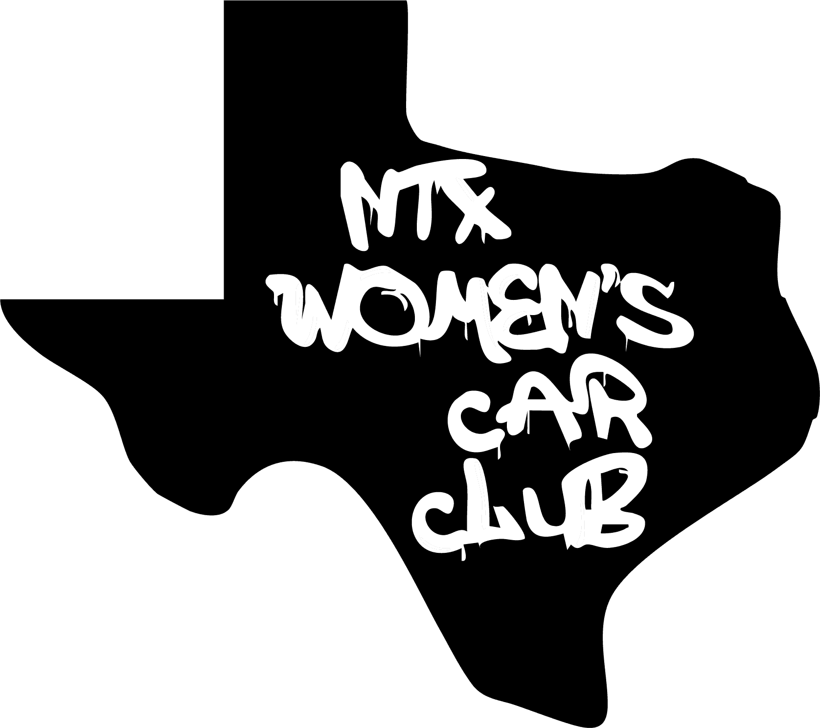 NTX Women's Car Club decal by Shaggy Decals in Dallas–Fort Worth